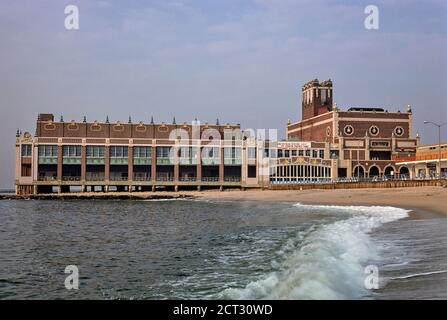 Convention Hall, Asbury Park, New Jersey, Stati Uniti, John Margolies Roadside America Fotografia Archivio, 1978 Foto Stock