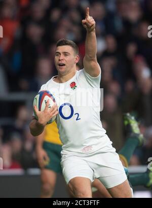 BEN YOUNGS SEGNA UNA PROVA PER INGHILTERRA Inghilterra / Australia Copyright Picture : © Mark Pain / Alamy Foto Stock