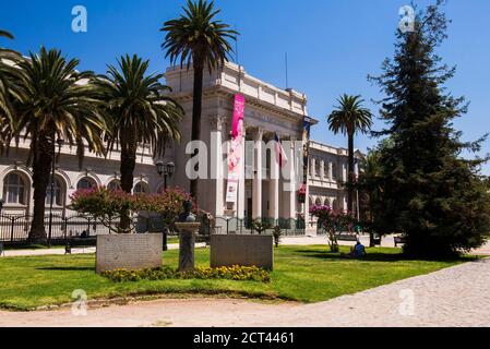 Museo Nazionale cileno di Storia Naturale (Museo Nacional de Historia Natural), Santiago, Provincia di Santiago, Cile, Sud America Foto Stock