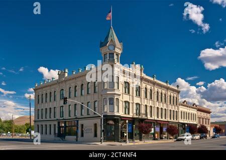 Geiser Grand Hotel a Baker City, Oregon, Stati Uniti Foto Stock