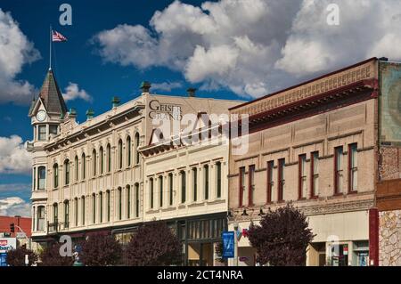 Geiser Grand Hotel a Baker City, Oregon, Stati Uniti Foto Stock