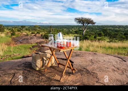 El Karama Eco Lodge, Laikipia County, Kenya Foto Stock