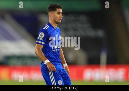 Ayoze Pérez (17) di Leicester City durante il gioco Foto Stock