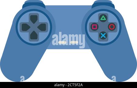 Icona joystick isolata. Controllo del gioco - Illustrazione vettoriale Illustrazione Vettoriale