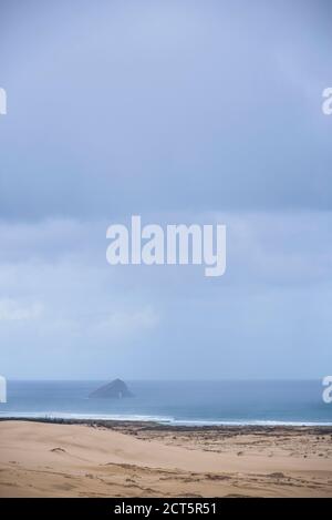 Dune di sabbia di TE Paki su 90 Mile Beach, Northland, Nuova Zelanda Foto Stock