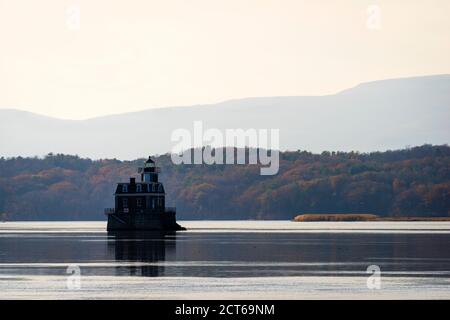 Hudson-Athens Lighthouse   Hudson, New York, Stati Uniti d'America Foto Stock