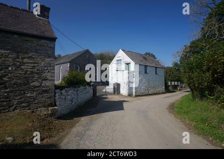 Rhydwilym Cappella Battista nella parrocchia di Llandysilio West, Pembrokeshire, Galles. Foto Stock