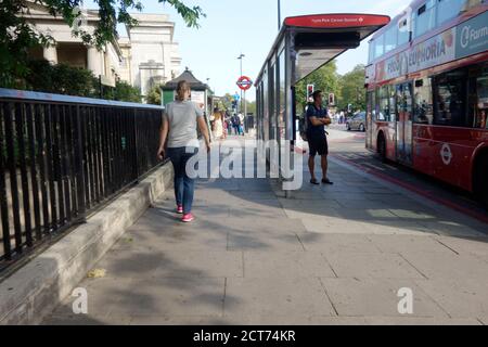 Stazione della metropolitana Hyde Park Corner Foto Stock