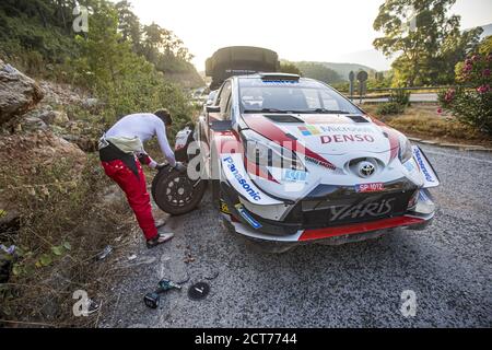 OGIER Sebastien (fra), Toyota Yaris WRC, Toyota Gazoo Racing WRT, ritratto INGRASSIA Julien (fra), Toyota Yaris WRC, Toyota Gazoo Racing WRT, ritratto Foto Stock