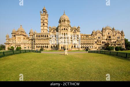 Laxmi Vilas Palace, Baroda, Gujarat Foto Stock