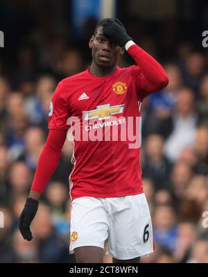 Paul Poggiba Chelsea v Manchester United Premier League - Stamford Bridge Picture Credit : © Mark Pain / Alamy Foto Stock