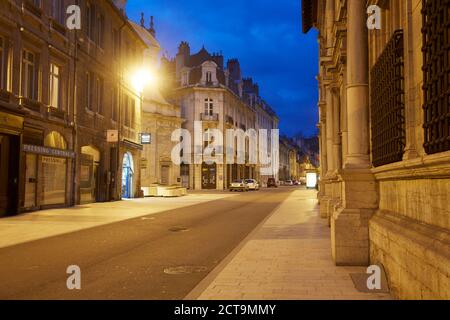 Francia, Doubs, Besancon, Old Town Foto Stock