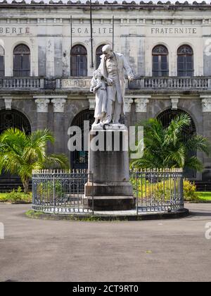 Caraibi, Martinica, Fort de France, Schoelcher Memorial Foto Stock