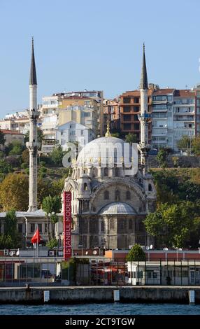 Turchia, Istanbul, Moschea Nusretiye Foto Stock