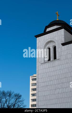 La Serbia, Belgrado, Chiesa di San Sava Foto Stock