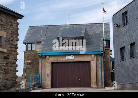 Stazione di Porthcawl Lifeboat (RNLI). Porthcawl Bridgend Wales UK Foto Stock