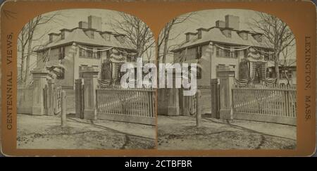 Buckman Tavern, 1775., still image, Stereographs, 1850 - 1930, Lewis, T. (Thomas R.) (d. 1901 Foto Stock