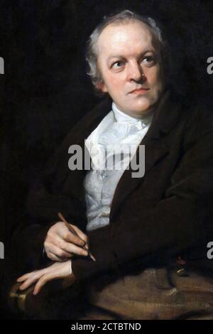 Ritratto del poeta William Blake Foto Stock