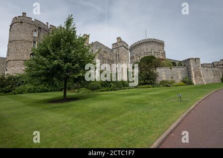 Castello di Windsor, Regno Unito Foto Stock