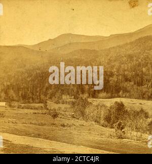 Vista dalla Glen House., Kilburn Brothers, Montagne, New Hampshire, Coos County (N.H Foto Stock