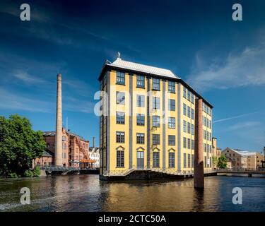 NORRKOPING, SVEZIA - 13 GIUGNO 2020: Il Museo del lavoro è un museo situato a Norrkoping, Svezia. Foto Stock