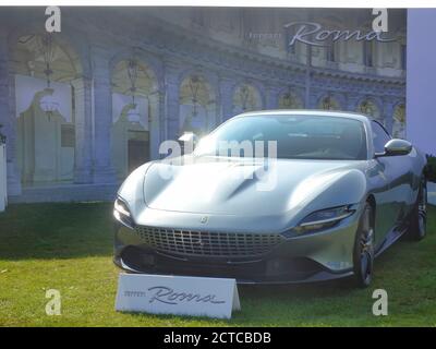 Blenheim Palace, Oxford, Regno Unito. 22 settembre 2020. Ferrari Roma al famoso Salon Prive tenutosi al Blenheim Palace Credit: Motofoto/Alamy Live News Foto Stock