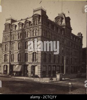 Young Men's Christian Association Building., Young Men's Christian Association of the City of New York, 1875, New York (state), New York (N.Y.), Manhattan (New York, N.Y Foto Stock