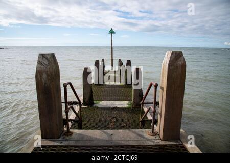 Aberystwyth, Ceredigion, Galles Occidentale, Regno Unito, popolare destinazione turistica Foto Stock