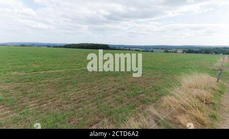 Un campo agricolo nei pressi di Groesbeek, Paesi Bassi Foto Stock