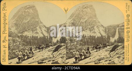 O? Trail., immagine fissa, Stereographs, 1900, Rau, William Herman (1855-1920 Foto Stock