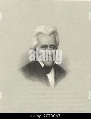 Andrew Jackson., fermo immagine, stampe, 1810 - 1877, Smith, Henry W (b. 1828), Dodge, John Wood (1807-1893 Foto Stock