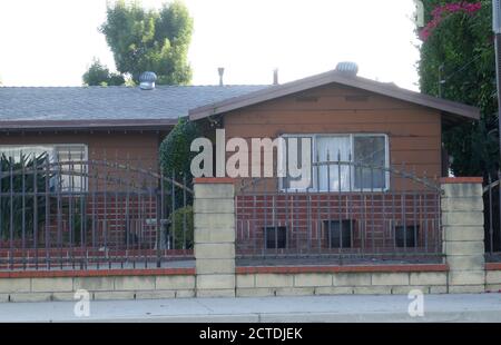 El Monte, California, USA 21 settembre 2020 una visione generale dell'atmosfera della casa di Steven Earl Parent al 11214 E. Bryant Road a El Monte, California, USA. Foto di Barry King/Alamy Stock foto Foto Stock