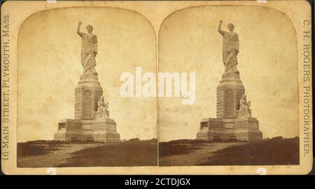 Monumento nazionale agli antenati, immagine fissa, Stereographs, 1850 - 1930, Rogers, C. H Foto Stock