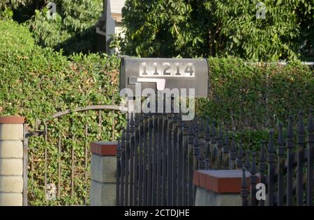 El Monte, California, USA 21 settembre 2020 una visione generale dell'atmosfera della casa di Steven Earl Parent al 11214 E. Bryant Road a El Monte, California, USA. Foto di Barry King/Alamy Stock foto Foto Stock