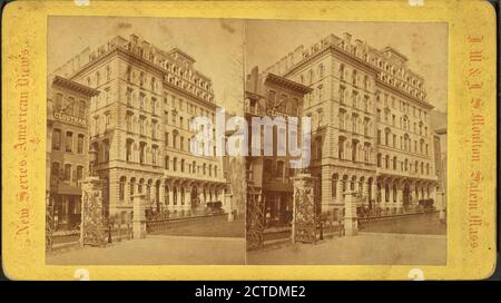 Parker House., immagine statica, Stereographs, 1850 - 1930, J. W. & J. S. Moulton Foto Stock