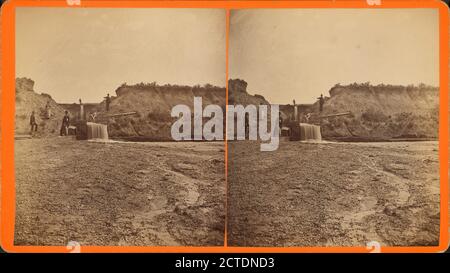 Fanghi di rame a Bonanza bar., still image, Stereographs, 1850 - 1930, Davis Brothers Foto Stock