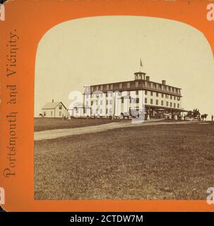 Boar's Head Hotel., Davis Bros., Hotels, New Hampshire, Hampton Beach (N.H. Foto Stock