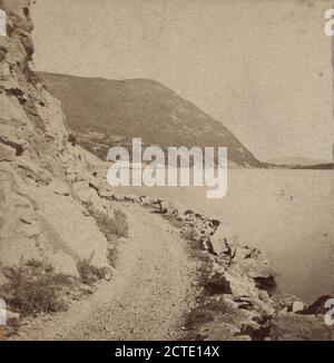 Vista da Break-Neck, guardando a sud da Hudson River., E. & H.T. Anthony (azienda), New York (Stato), Hudson River (N.Y. e N.J. Foto Stock