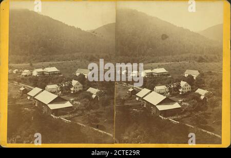 Residenza di Henry Andreason, Kettle Creek, Potter Co., Pa., Bergstresser, J. B., Pennsylvania Foto Stock