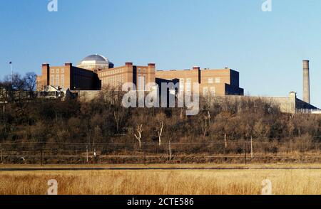 1977 - Una vista della US Caserma disciplinari a Fort Leavenworth Kansas Foto Stock