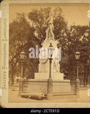 Perry Monument., Sweeny's Photographic Paesaggi, Ohio, Cleveland (Ohio Foto Stock