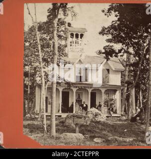The Crosman House., McIntyre, A. C., New York (state), Thousand Islands (N.Y. e ont Foto Stock