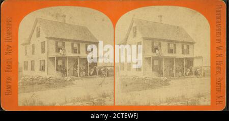 J.M. Chase Cottage, Hampton Beach, N.H., Hobbs, W. N. (William N.) (1830-1881), Cottages, New Hampshire, Hampton Beach (N. H Foto Stock