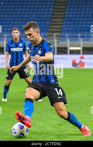 Ivan Perisic (Inter) durante FC Internazionale vs Pisa, Calcio Test Match, Milano, Italia, 19 Set 2020 Foto Stock