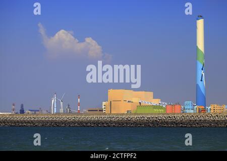 Centrale termica di Taichung Dadu Taiwan Foto Stock