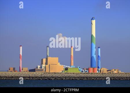 Centrale termica di Taichung Dadu Taiwan Foto Stock