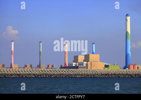Centrale termica di Taichung Dadu Taiwan Foto Stock