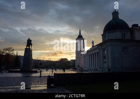 27 Aprile 2018 Vilnius, Lituania. Cattedrale di San Stanislav a Vilnius. Foto Stock