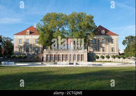 Palazzo di Żagań, Voivodato di Lubusz, nella Polonia occidentale, in Europa Foto Stock