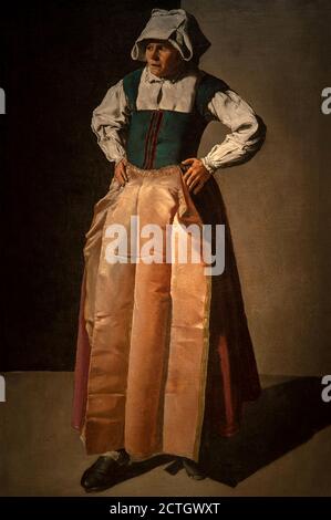 Georges du Mesnil de la Tour 1593-1652. Ritratto di una Vecchia Donna 1618-1619. Dipinto ad olio su tela cm 91,1 x 60,3. Foto Stock